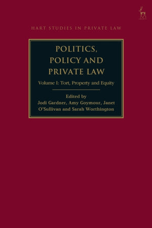 Politics, Policy and Private Law