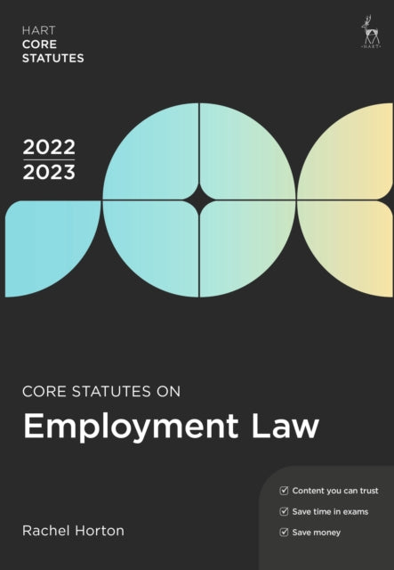Book cover of: Core Statutes on Employment Law 2022-23. By: Rachel Horton