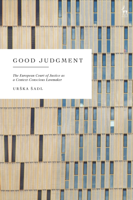 Book cover of: Good Judgment. By: Urska Sadl