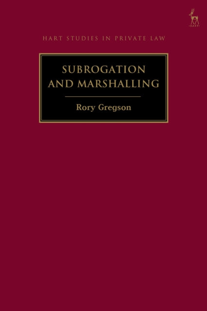 Book cover of: Subrogation and Marshalling. By: Rory Gregson