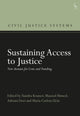 Book cover of: Sustaining Access to Justice. By: Xandra Kramer