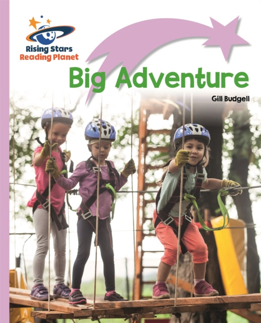 Book cover of: Reading Planet - Big Adventure - Lilac Plus: Lift-off First Words. By: Gill Budgell