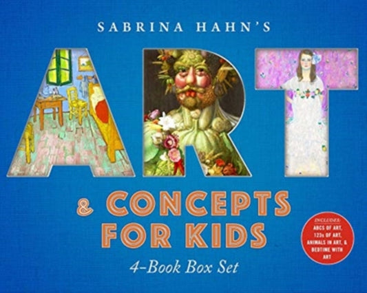 Book cover of: Sabrina Hahn's Art & Concepts for Kids 4-Book Box Set. By: Sabrina Hahn