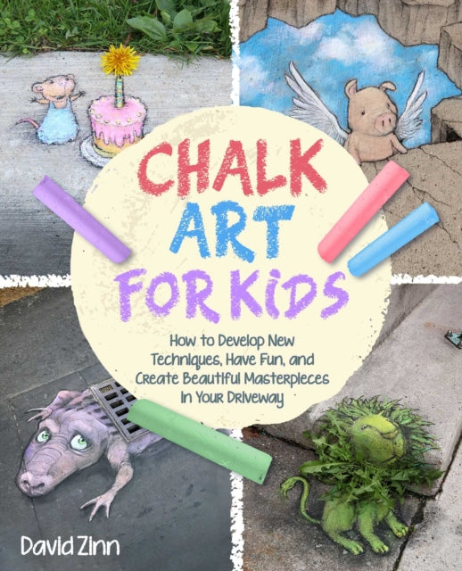 Book cover of: Chalk Art Handbook. By: David Zinn