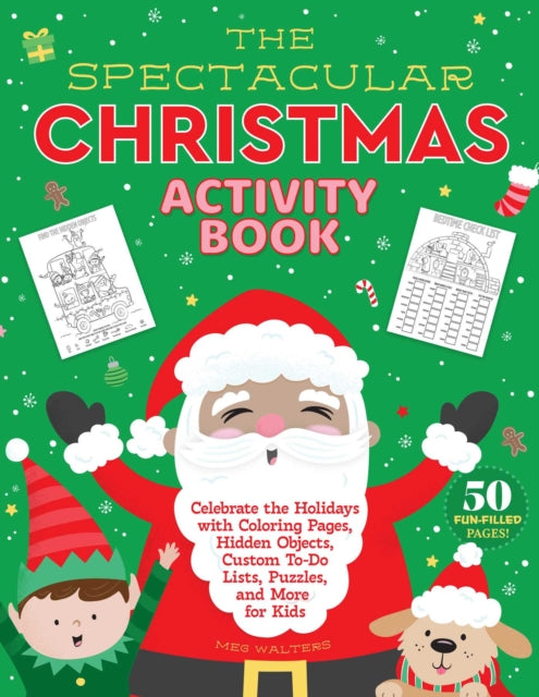 Book cover of: Spectacular Christmas Activity Book
