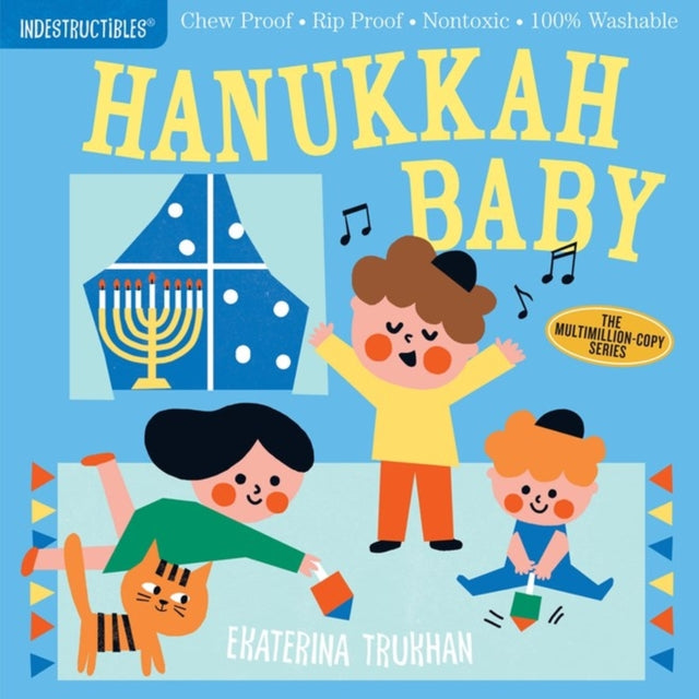 Book cover of: Indestructibles: Hanukkah Baby. By: Ekaterina Trukhan