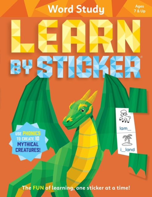 Book cover of: Learn by Sticker: Word Study. By: Workman Publishing