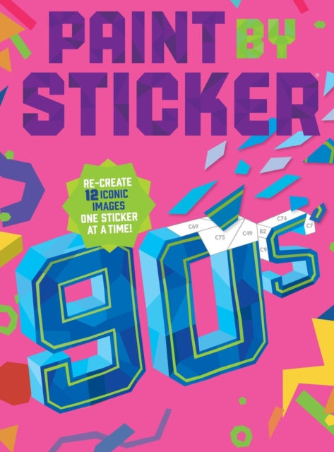 Paint by Sticker: 90s