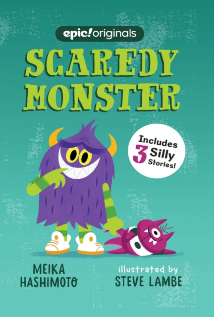 Book cover of: Scaredy Monster. By: Meika Hashimoto