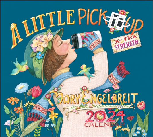 Book cover of: Mary Engelbreit's 2024 Deluxe Wall Calendar