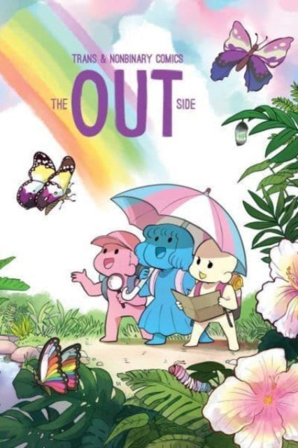Book cover of: Out Side: Trans & Nonbinary Comics. By: The Kao
