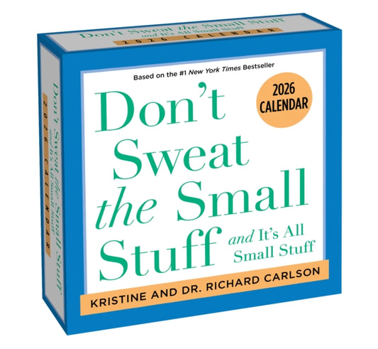 Book cover of: Don't Sweat the Small Stuff 2026 Day-to-Day Calendar