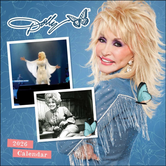 Book cover of: Dolly Parton 2026 Wall Calendar