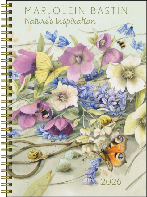 Book cover of: Marjolein Bastin Nature's Inspiration 12-Month 2026 Engagement Calendar