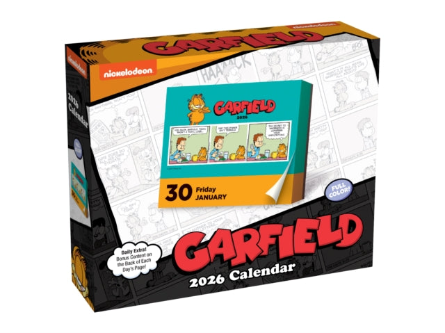 Garfield 2026 Day-to-Day Calendar 9781524896720 