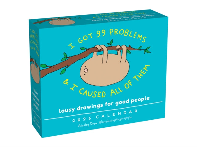 Book cover of: Lousy Drawings for Good People 2026 Day-to-Day Calendar