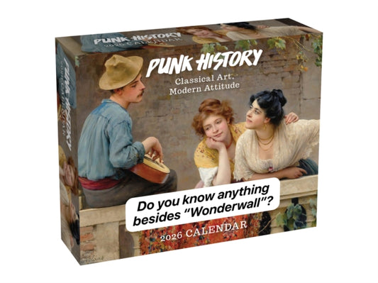 Book cover of: Punk History 2026 Day-to-Day Calendar