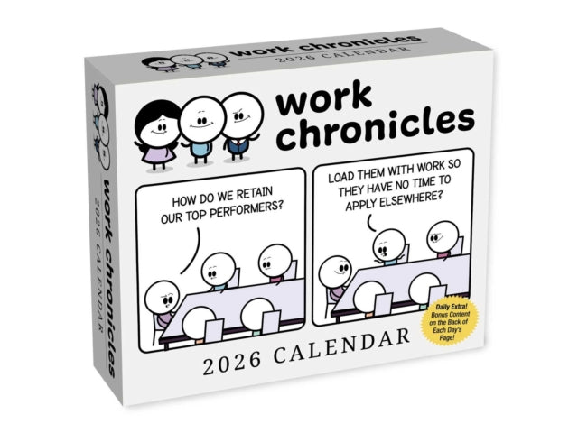 Book cover of: Work Chronicles 2026 Day-to-Day Calendar