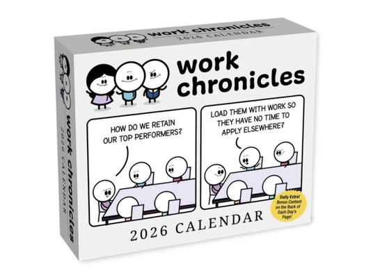 Book cover of: Work Chronicles 2026 Day-to-Day Calendar