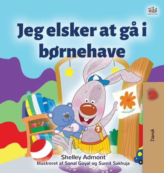Book cover of: I Love to Go to Daycare (Danish Book for Kids)