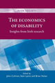 Book cover of: Economics of Disability. By: Rob Kitchin