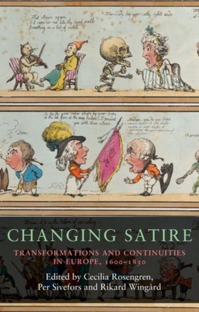 Book cover of: Changing Satire. By: Cecilia Rosengren