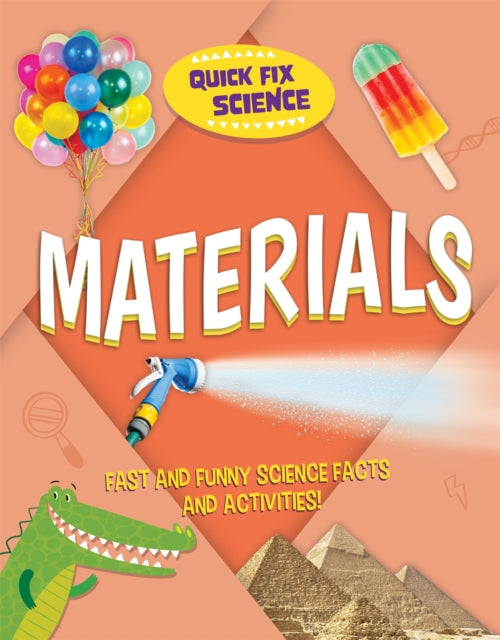 Book cover of: Quick Fix Science: Materials. By: Paul Mason