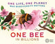 Book cover of: One Life, One Planet: One Bee in Billions. By: Sarah Ridley
