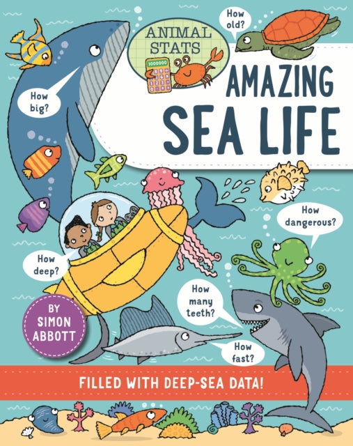 Book cover of: Animal Stats: Sea Life