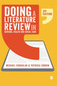 Book cover of: Doing a Literature Review in Nursing, Health and Social Care. By: Michael Coughlan