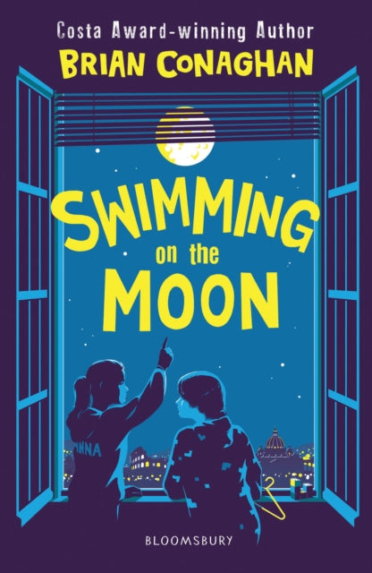 Book cover of: Swimming on the Moon. By: Brian Conaghan