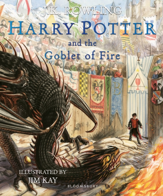 Harry Potter and the Goblet of Fire, Illustrated Edition 9781526679864 J. K. Rowling