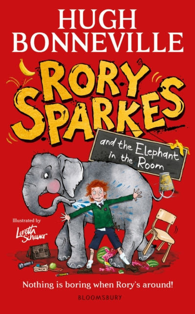Rory Sparkes and the Elephant in the Room, The hilarious first children's book from Paddington star, Hugh Bonneville 9781526685964 BONNEVILLE, HUGH