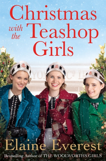 Book cover of: Christmas with the Teashop Girls. By: Elaine Everest