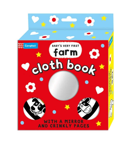 Book cover of: Baby's Very First Cloth Book: Farm. By: Jo Lodge