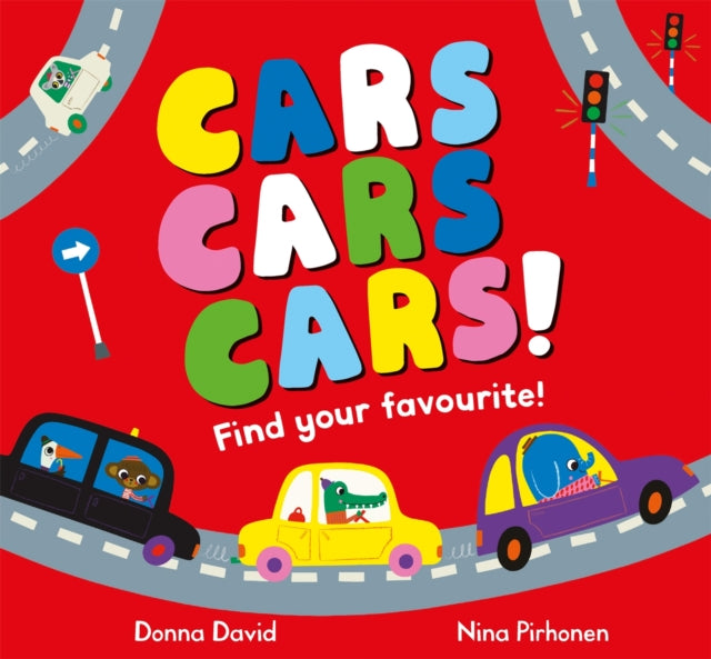Book cover of: Cars Cars Cars!. By: Donna David