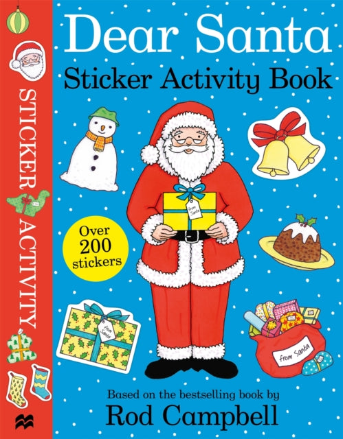 Dear Santa Sticker Activity Book 9781529074703 Rod Campbell