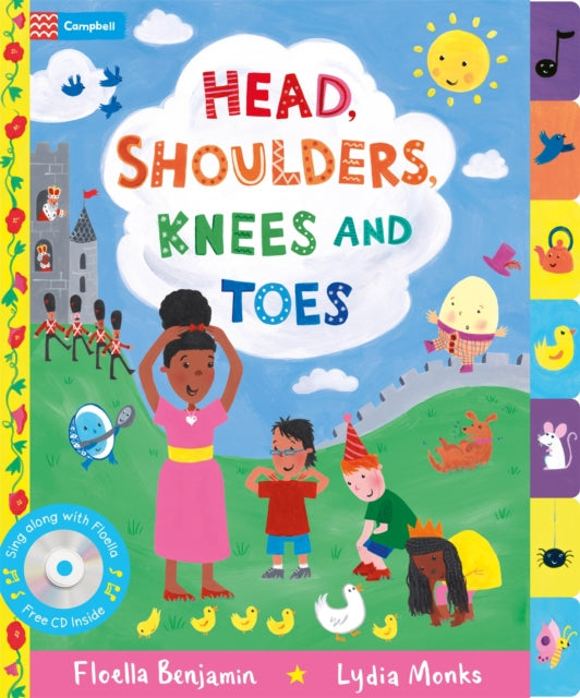 Book cover of: Head, Shoulders, Knees and Toes. By: Floella Benjamin