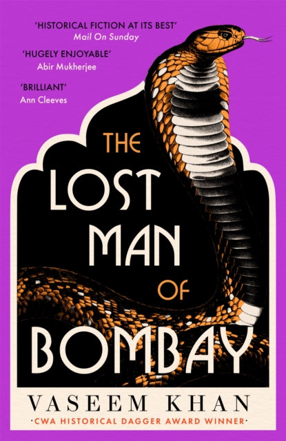 Book cover of: Lost Man of Bombay. By: Vaseem Khan