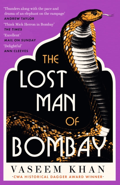 Book cover of: Lost Man of Bombay. By: Vaseem Khan