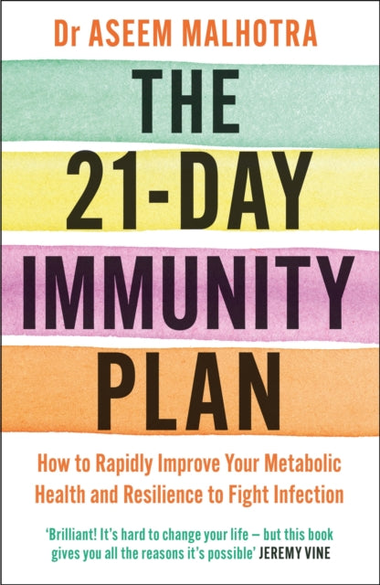 Book cover of: 21-Day Immunity Plan. By: Aseem Malhotra