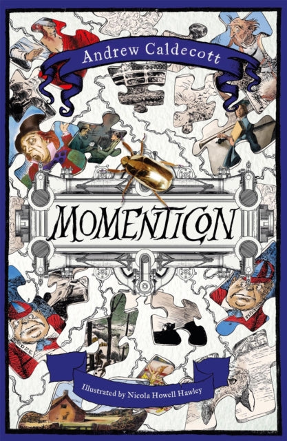 Book cover of: Momenticon. By: Andrew Caldecott