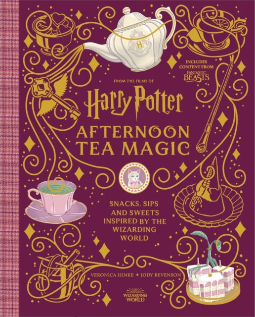 Book cover of: Harry Potter Afternoon Tea Magic. By: Veronica Hinke