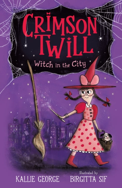 Book cover of: Crimson Twill: Witch in the City. By: K. George