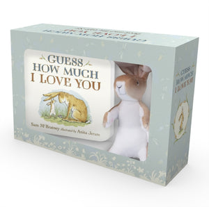 Guess How Much I Love You, Beloved classic bestselling story about love between a parent and child, in a gift edition with soft cuddly plush toy – perfect gift for babies, toddlers, birthdays, bedtime, baby showers and a loved one of any age