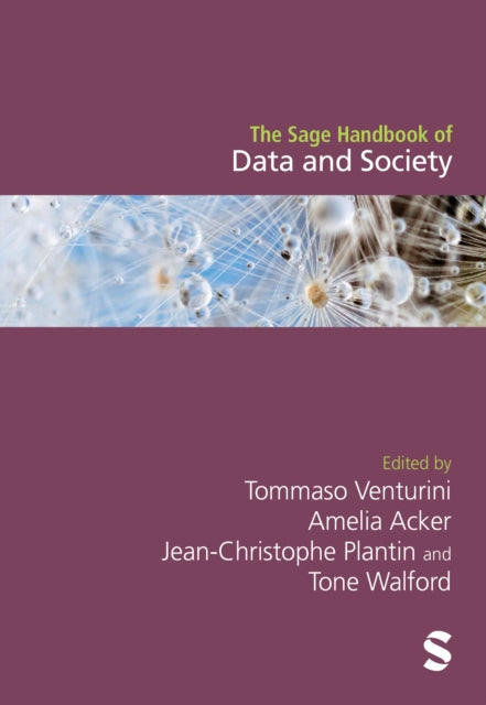 Book cover of: Sage Handbook of Data and Society. By: Tommaso Venturini
