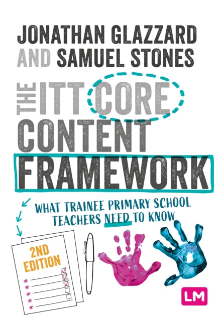 Book cover of: ITT Core Content Framework. By: Professor Jonathan Glazzard