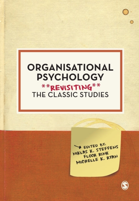 Book cover of: Organisational Psychology. By: Niklas K. Steffens