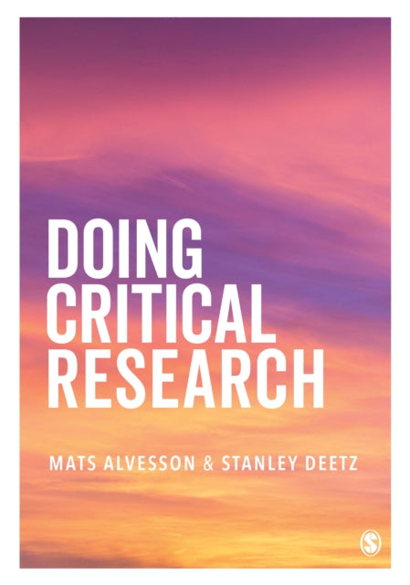 Book cover of: Doing Critical Research. By: Mats Alvesson