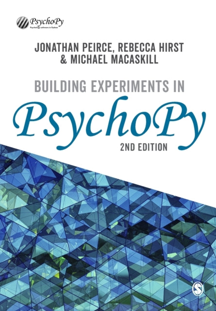 Book cover of: Building Experiments in PsychoPy. By: Jonathan Peirce